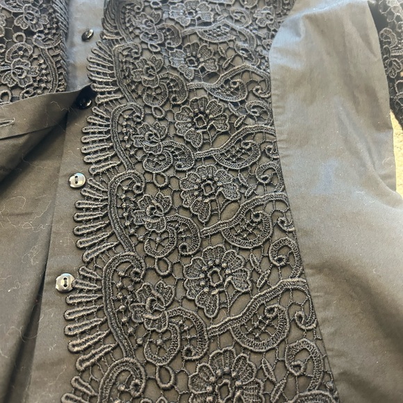 Naracamicie M NWOT Elegant Black Lace Women's blouse - Picture 13 of 15